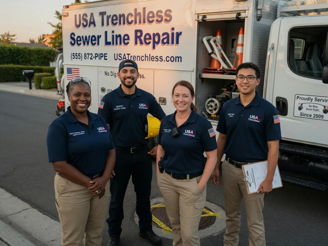 Sewer Line Repair company in Camden, TN